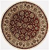 Kashan Beige Round Hand Knotted 610 X 610 Area Rug 250-26277 Thumb 0