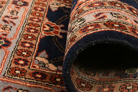 Tabriz Red Hand Knotted 110 X 31 Area Rug 253-26278 Image 2