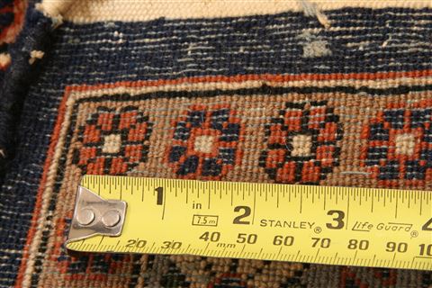 Tabriz Red Hand Knotted 110 X 31 Area Rug 253-26278 Image 4
