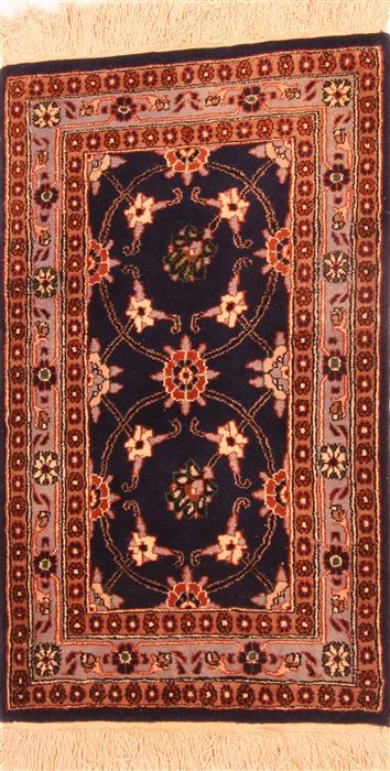 Tabriz Red Hand Knotted 110 X 31 Area Rug 253-26278 Image 0