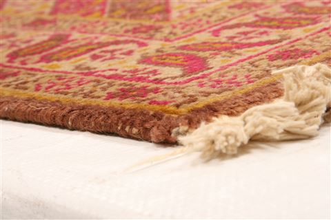 Tabriz Red Hand Knotted 111 X 210 Area Rug 100-26279 Image 7