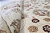 Pishavar Beige Round Hand Knotted 80 X 80 Area Rug 250-26280 Thumb 10