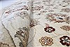 Pishavar Beige Round Hand Knotted 80 X 80  Area Rug 250-26280 Thumb 10