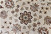 Pishavar Beige Round Hand Knotted 80 X 80 Area Rug 250-26280 Thumb 4