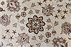 Pishavar Beige Round Hand Knotted 80 X 80  Area Rug 250-26280 Thumb 4