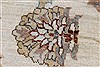 Pishavar Beige Round Hand Knotted 80 X 80 Area Rug 250-26280 Thumb 7