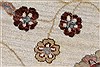 Pishavar Beige Round Hand Knotted 80 X 80  Area Rug 250-26280 Thumb 8