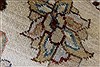 Pishavar Beige Round Hand Knotted 80 X 80 Area Rug 250-26280 Thumb 9