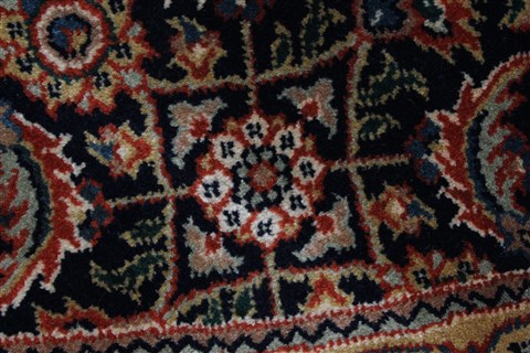 Herati Beige Round Hand Knotted 80 X 80 Area Rug 250-26281 Image 6