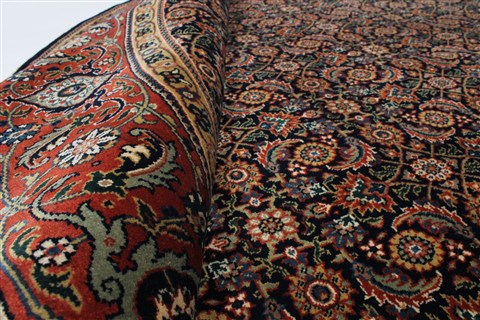 Herati Beige Round Hand Knotted 80 X 80 Area Rug 250-26281 Image 9