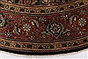 Herati Beige Round Hand Knotted 80 X 80 Area Rug 250-26281 Thumb 3