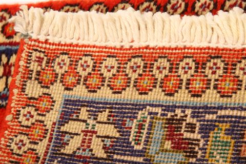 Tabriz Red Hand Knotted 111 X 210 Area Rug 100-26282 Image 6
