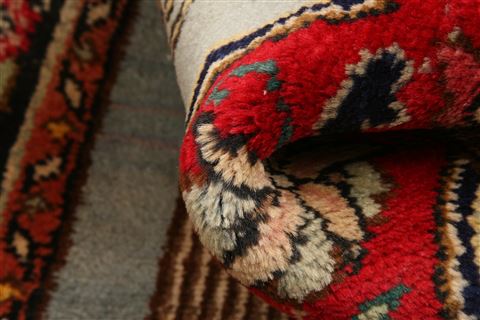 Tabriz Multicolor Hand Knotted 111 X 30 Area Rug 253-26283 Image 2