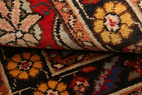 Tabriz Multicolor Hand Knotted 111 X 30 Area Rug 253-26283 Image 4