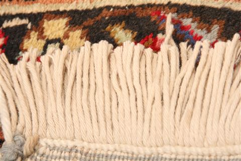 Tabriz Multicolor Hand Knotted 111 X 30 Area Rug 253-26283 Image 7