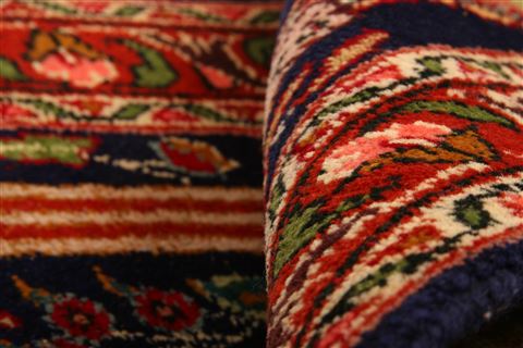 Tabriz Red Hand Knotted 110 X 211 Area Rug 253-26285 Image 3