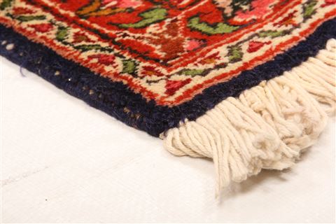 Tabriz Red Hand Knotted 110 X 211 Area Rug 253-26285 Image 7