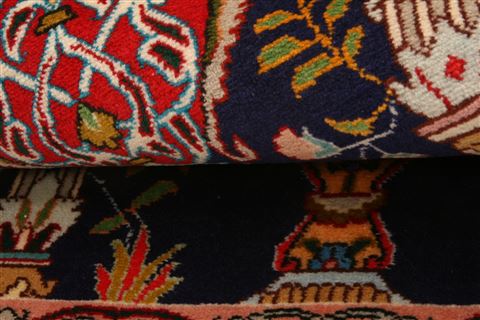 Tabriz Multicolor Hand Knotted 19 X 28 Area Rug 253-26287 Image 4