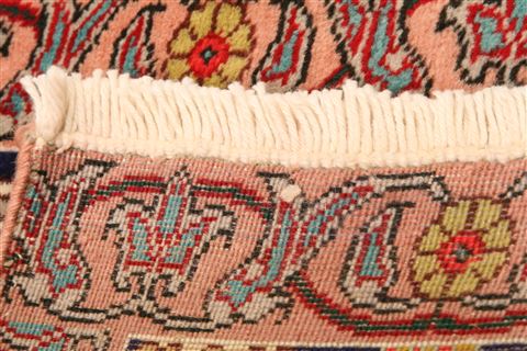 Tabriz Multicolor Hand Knotted 19 X 28 Area Rug 253-26287 Image 6