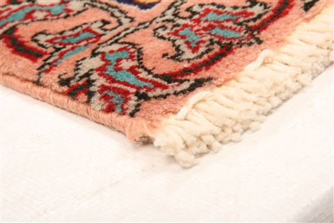 Tabriz Multicolor Hand Knotted 19 X 28 Area Rug 253-26287 Image 7