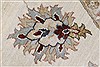Ziegler Beige Round Hand Knotted 80 X 81 Area Rug 250-26293 Thumb 6