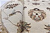 Ziegler Beige Round Hand Knotted 80 X 81  Area Rug 250-26293 Thumb 9