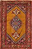 Sanandaj Green Hand Knotted 110 X 29  Area Rug 253-26294 Thumb 0