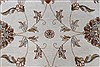 Chobi Beige Round Hand Knotted 81 X 82 Area Rug 250-26295 Thumb 5