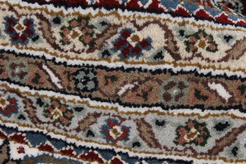 Mahi Beige Round Hand Knotted 82 X 83 Area Rug 250-26296 Image 8