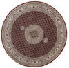 Mahi Beige Round Hand Knotted 82 X 83 Area Rug 250-26296 Thumb 0