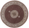 Mahi Beige Round Hand Knotted 82 X 83  Area Rug 250-26296 Thumb 0