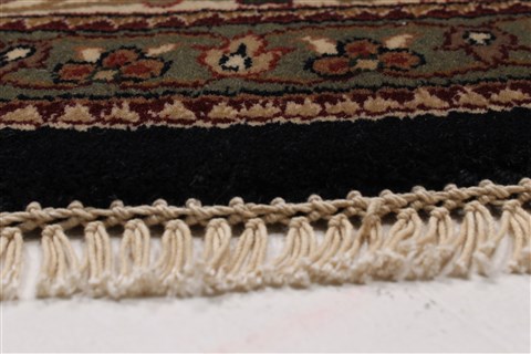 Herati Beige Round Hand Knotted 80 X 80 Area Rug 250-26298 Image 4