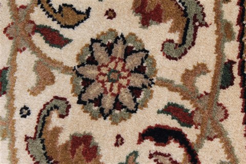 Herati Beige Round Hand Knotted 80 X 80 Area Rug 250-26298 Image 7