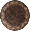 Herati Beige Round Hand Knotted 80 X 80  Area Rug 250-26298 Thumb 0