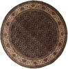 Herati Beige Round Hand Knotted 80 X 80 Area Rug 250-26298 Thumb 0