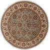 Herati Beige Round Hand Knotted 80 X 81  Area Rug 250-26299 Thumb 0