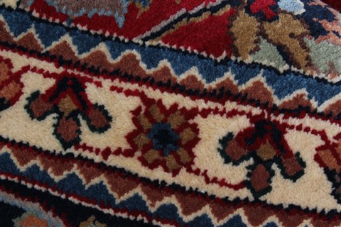 Kashmar Beige Round Hand Knotted 711 X 711 Area Rug 250-26300 Image 1