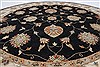 Chobi Beige Round Hand Knotted 81 X 82 Area Rug 250-26301 Thumb 1