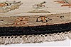 Chobi Beige Round Hand Knotted 81 X 82 Area Rug 250-26301 Thumb 4