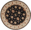 Chobi Beige Round Hand Knotted 81 X 82 Area Rug 250-26301 Thumb 0