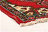 Tabriz Red Square Hand Knotted 19 X 24  Area Rug 253-26302 Thumb 1