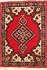Tabriz Red Square Hand Knotted 19 X 24  Area Rug 253-26302 Thumb 0