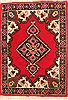 Tabriz Red Square Hand Knotted 19 X 24 Area Rug 253-26302 Thumb 0