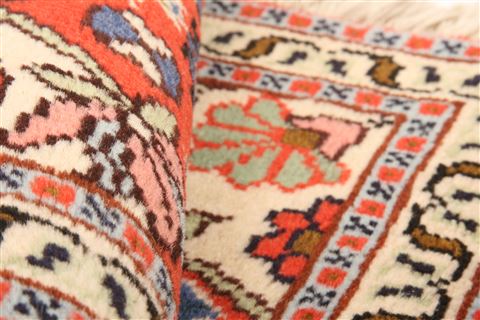 Tabriz Red Hand Knotted 14 X 20 Area Rug 253-26321 Image 2