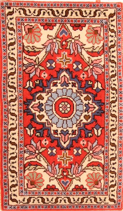 Tabriz Red Hand Knotted 14 X 20 Area Rug 253-26321 Image 0