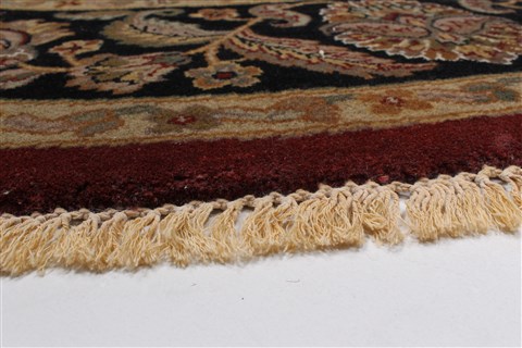 Kashmar Beige Round Hand Knotted 710 X 710 Area Rug 250-26323 Image 5