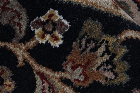 Kashmar Beige Round Hand Knotted 710 X 710 Area Rug 250-26323 Image 7