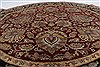 Kashmar Beige Round Hand Knotted 710 X 710  Area Rug 250-26323 Thumb 2