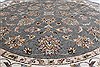 Kashan Beige Round Hand Knotted 80 X 80 Area Rug 250-26324 Thumb 4