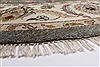 Kashan Beige Round Hand Knotted 80 X 80 Area Rug 250-26324 Thumb 7